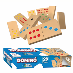 Jogo Domino Madeira Gala 2835