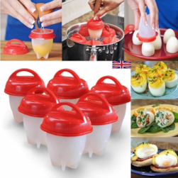 Kit 4 Min Formas Ovo M¿gico Cozidos Silicone