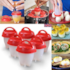 Kit 4 Min Formas Ovo M¿gico Cozidos Silicone
