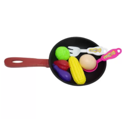 Kit Alimentos Frigideira com Comidinhas