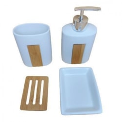 Kit Banheiro White And Wincy Prb01081