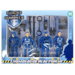 Kit Bonecos Azul Arktoys Akt3717