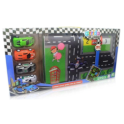 Kit Carrinhos E Pista Arktoys Akt3560