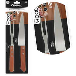 Kit Churrasco Wood Original Line