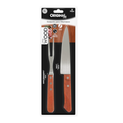 Kit Churrasco Wood Original Line Sl0457