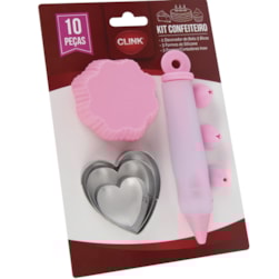 Kit Confeiteiro Decorador Plast Clink Ck1538
