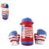 Kit Esportivo Boxe C/luva Usa Saco Alt 31cm Arktoys Akt2974