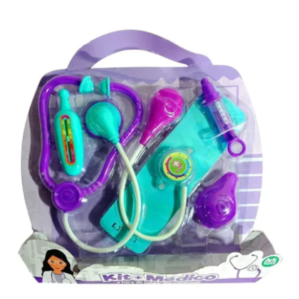 Kit 2 Celular Jogo Infantil + Brinquedo Médico Estetoscópio em