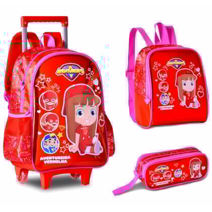KIT MOCHILA/LANCHEIRA/ESTOJO CLIO