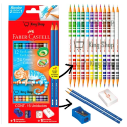 L¿pis Bicolor Faber Castell