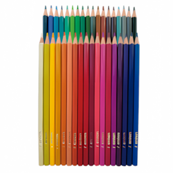 L¿pis de cor com 36 Cores Plast Sext Leo E Leo