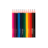 Lapis 12 Cores Big Plast Triang C/apont Leo E Leo