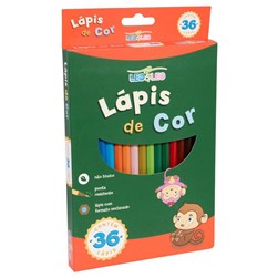 Lapis 36 Cores Plast Sext Leo E Leo 4482