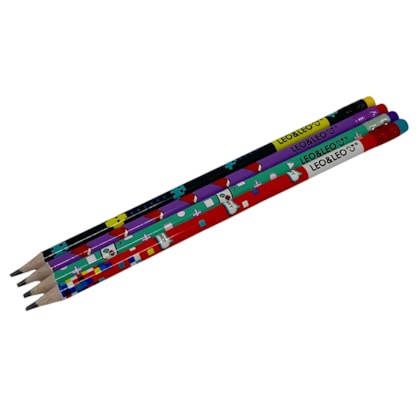 Lápis Grafite Gamer Leo E Leo