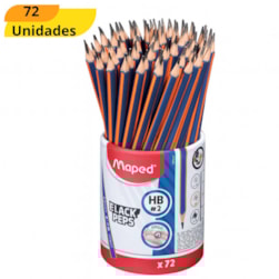 LAPIS GRAFITE HB BLACKPEPS NAVY MAPED 850859 - CX 72 UNIDADES