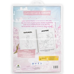 Livro-kit ler & colorir: Princesas