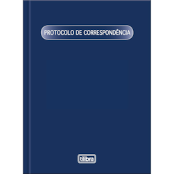 Livro Protocolo Correspondência 104fls Tilibra