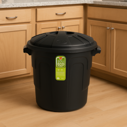 Lixeira Pop 10L SilverBlack MB