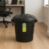 Lixeira Pop 10L SilverBlack MB