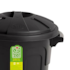 Lixeira Pop 10L SilverBlack MB
