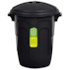 LIXEIRA POP 30LT SILVERBLACK MB