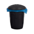 LIXEIRA POP 30LT SILVERBLACK MB