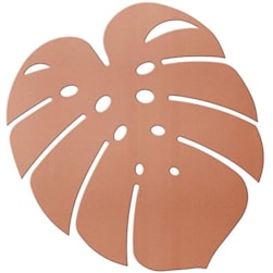 Lugar Americano De Plastico Garden Leaf Rose 44x38cm Coliseu 7636