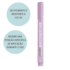Marcador Destaq Lilas Pastel Compactor