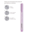 Marcador Destaq Lilas Pastel Compactor