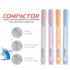 Marcador Destaq Lilas Pastel Compactor