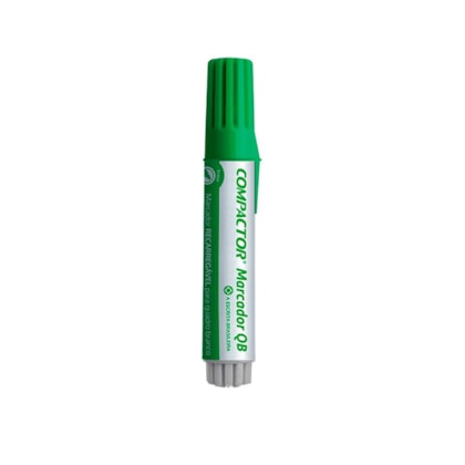 MARCADOR QB VERDE COMPACTOR