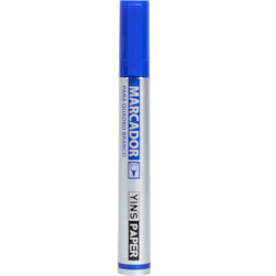 Marcador Quadro Branco Azul Yins
