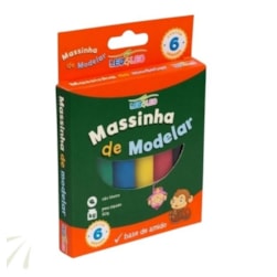 Massa Modelar 90g 6cores Leo E Leo
