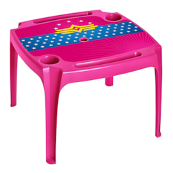 Mesa Infantil Rosa Arqplast