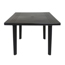 MESA QUADRADA DESMONTAVEL PRETA ARQPLAST 25390