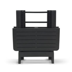 Mesa Quadrada Dobravel Preta Arqplast