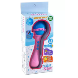 Microfone Music Baby Fun Arktoys Akt3644