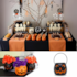 Mini Abobora Halloween  Preta