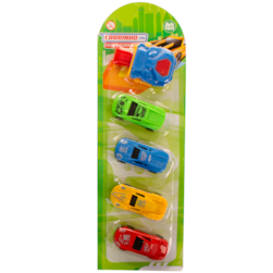 MINI CARRINHOS C/IMPULSIONADOR ARKTOYS AKT4044