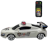 Mini Carro Policia Com Control Arktoys