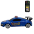 Mini Carro Policia Com Control Arktoys