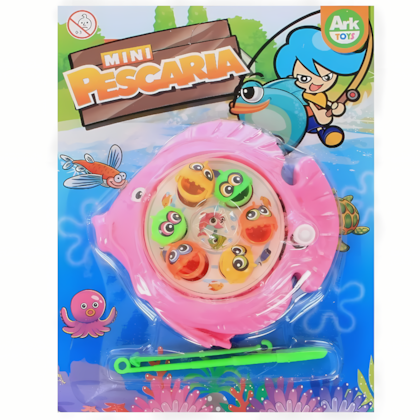 Mini Jogo De Pescaria Peixe Arktoys