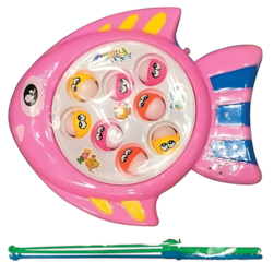 Mini Jogo De Pescaria Peixe Arktoys