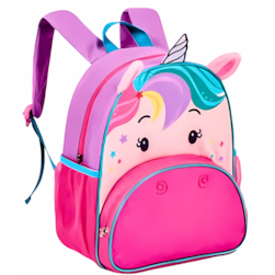 Mochila Costas Infantil Pets Unicornio