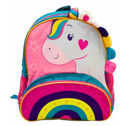 Mochila Costas Infantil Pets Unicornio