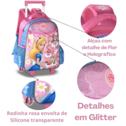 Mochila de Carrinho Oficial Alice no País das Maravilhas (Disney) – 16