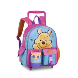 Mochila de Carrinho Oficial Pooh e Seus Amigos (Disney)