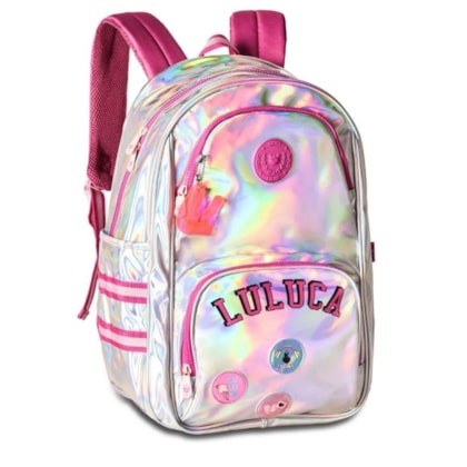 Mochila De Costas Clio Luluca Holográfica