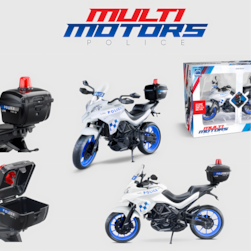 Multi Motors Police Motorcycle Roma