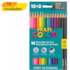 MULTICOLOR SUPERT 12CORES +2LP GRAFITE FABER 111200N+2G - CX 12 UNIDADES